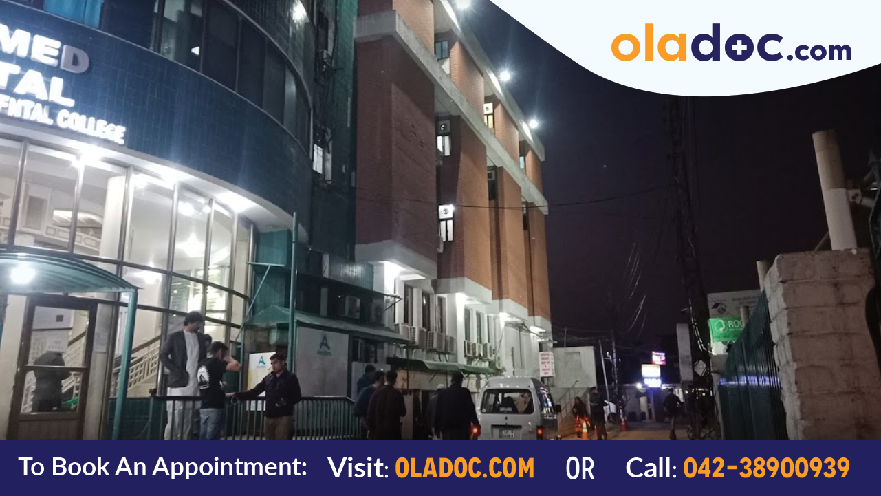 Parking area at Surgimed Hospital Lahore